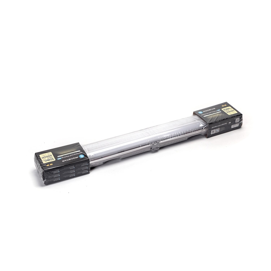 Aigostar - LED Tööstuslik luminofoorvalgusti 2xG13/9W/230V 4000K 66,6 cm IP65