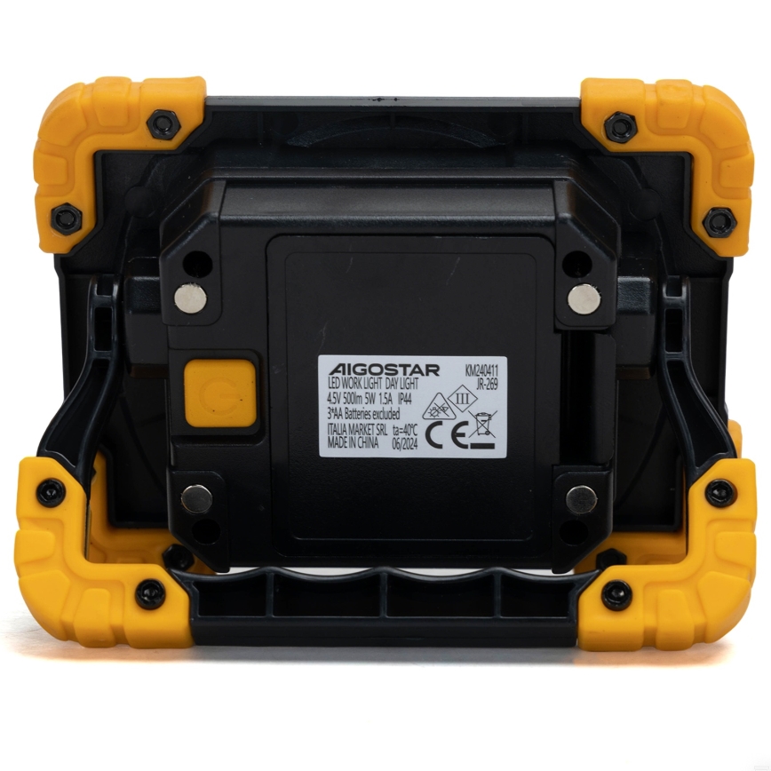 Aigostar - LED töövalgusti LED/5W/3xAA 6500K IP44