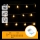 Aigostar - LED-valguskett 10xLED/3xAA 1,5m soe valge lumehelbed