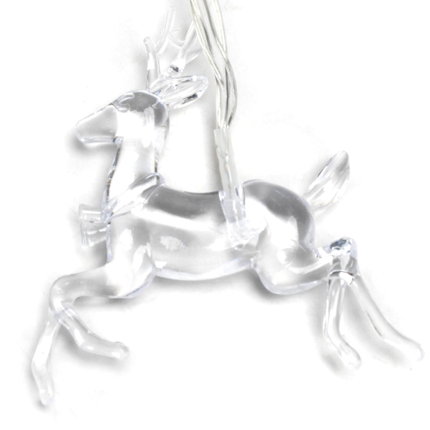 Aigostar - LED  valguskett 20xLED/3xAA 3,3m põdrakujulised