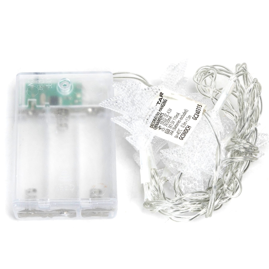 Aigostar - LED Valguskett 20xLED/3xAA 3,3m puud