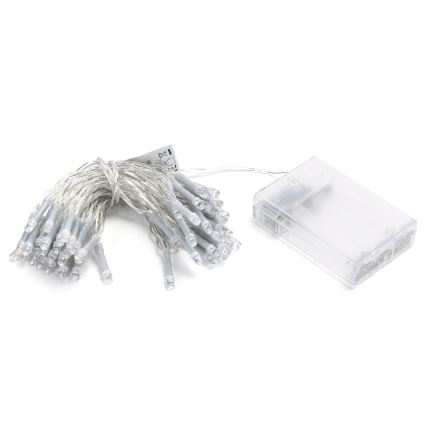 Aigostar - LED  valguskett 50xLED/3xAA 5,3m mitmevärviline