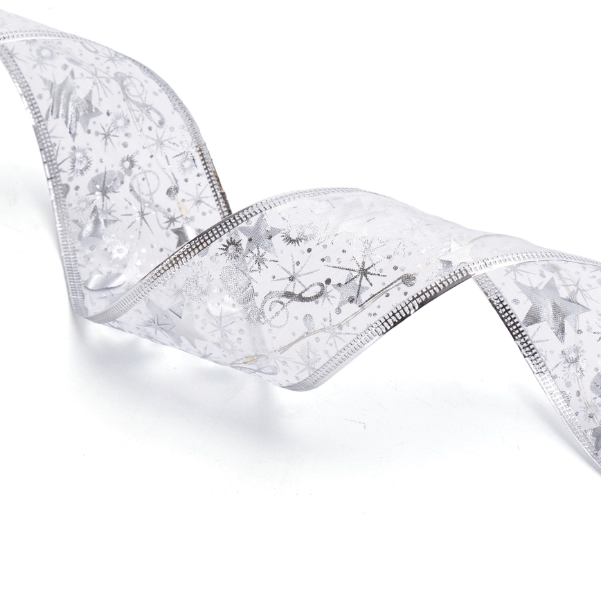 Aigostar - LED  valguskett 50xLED/3xAA 5 m soe valge hõbedane