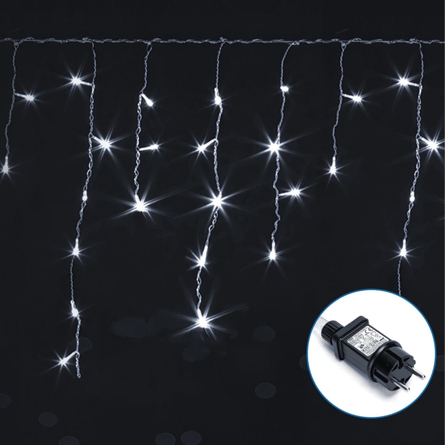 Aigostar - LED Väli dekoratiivne kett 75xLED/6W/230V 15x0,6m IP44 külm valge