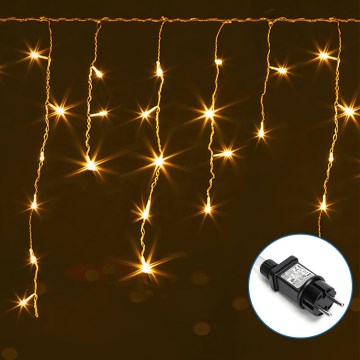 Aigostar - LED Väli dekoratiivne kett 75xLED/6W/230V 15x0,6m IP44 soe valge
