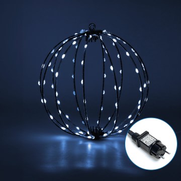 Aigostar - LED Väli jõuludekoratsioon 3,6W/230V kera 30cm IP44 külm valge