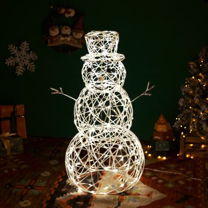 Aigostar - LED Väli jõuludekoratsioon 3,6W/31/230V 2700K 120 cm IP44 lumememm