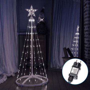 Aigostar - LED Väli jõuludekoratsioon LED/3,6W/230V 120 cm IP44 külm valge