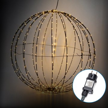 Aigostar -LED Väli jõuludekoratsioon LED/3,6W/230V kera 30cm IP44 soe valge
