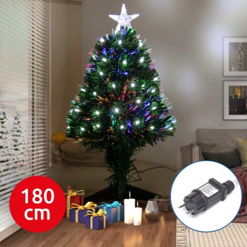 Aigostar - LED Väli Jõulupuu LED/6W/230V 180 cm IP44 külm valge