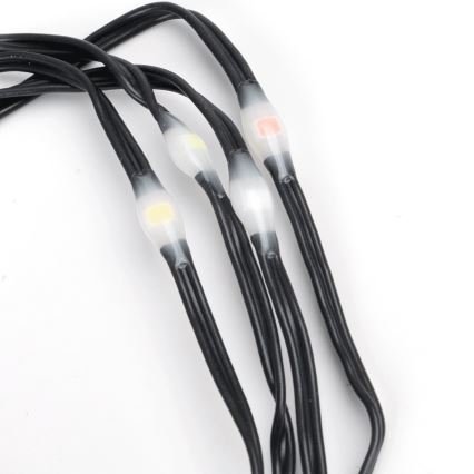 Aigostar -LED Väli jõuluteemaline valguskett 150xLED/8 funktsiooni 3xAA 15,3m IP44 mitmevärviline