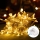 Aigostar -LED Väli valguskett 100xLED/8 funktsiooni 3xAA 10,3m IP44 soe valge