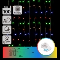Aigostar - LED Väli valguskett 100xLED/8 funktsiooni 3xAA 4x1m IP44 mitmevärviline