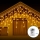 Aigostar - LED Väli valguskett 200xLED/8 funktsiooni 13x0,6m IP44 soe valge
