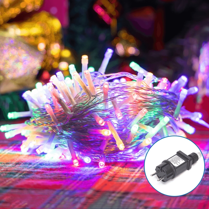 Aigostar - LED Väli valguskett 200xLED/8 funktsiooni 23m IP44 mitmevärviline