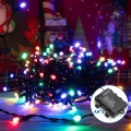 Aigostar -LED Väli valguskett 200xLED/8 funktsiooni 3xAA 10,3m IP44 mitmevärviline