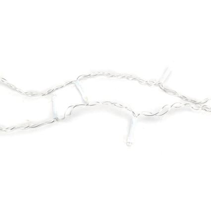 Aigostar-LED Väli valguskett 200xLED/8 funktsiooni 3xAA 6x1,5m IP44 soe valge