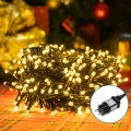 Aigostar - LED Väli valguskett 400xLED/8 funktsiooni 23m IP44 soe valge