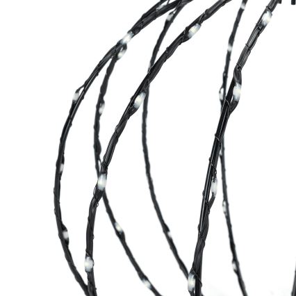 Aigostar - LED välijõulukaunistus 3,6W/230V pall 30 cm IP44 külmvalge