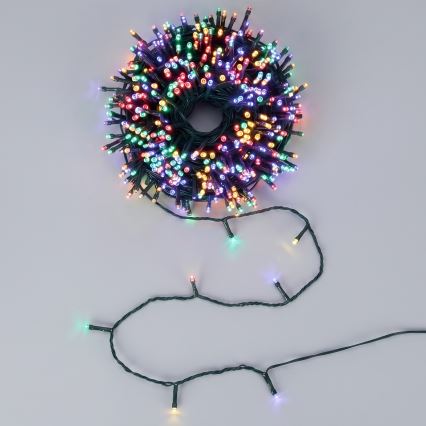 Aigostar - LED välijõulukett 50xLED/8 valgusrežiimi 8m IP44 mitmevärviline