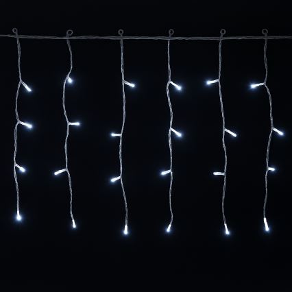 Aigostar - LED välistingimustes kasutatav jõulivalguskett 200xLED/3,6W/230V/8 režiimiga 10x0,4m IP44 külmvalge