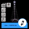Aigostar - LED väline jõulukaunistus LED/3,6W/230V 120 cm IP44 külmvalge