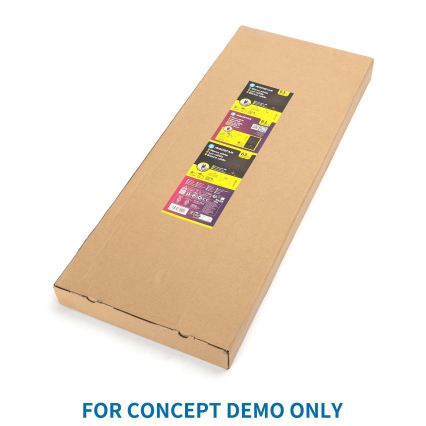 Aigostar - LED väline jõulukaunistus LED/3,6W/230V 40 cm IP44 soe valge