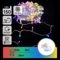 Aigostar -LED Väline jõulukett 150xLED/8 funktsiooniga 3xAA 15,3m IP44 mitmevärviline