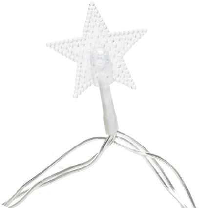 Aigostar - LED Väline  valguskett 50xLED/8 funktsiooni 8m IP44 soe valge