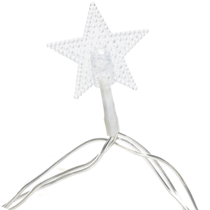 Aigostar - LED Väline  valguskett 50xLED/8 funktsiooni 8m IP44 soe valge