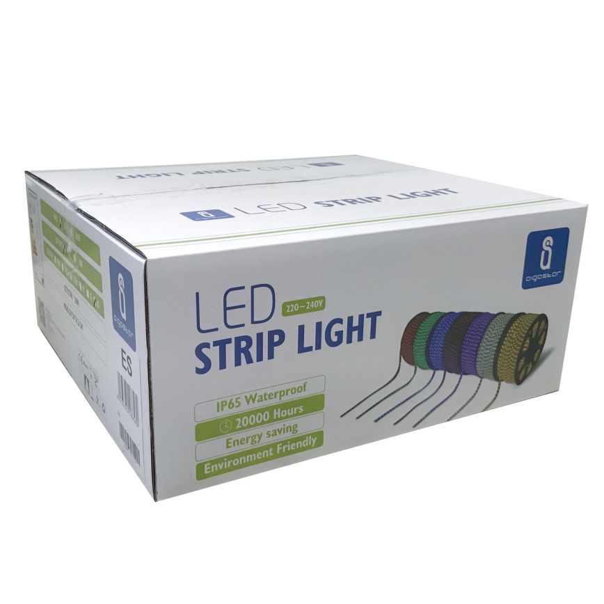 Aigostar - LED Väliriba 50m LED/300W/230V sinine IP65