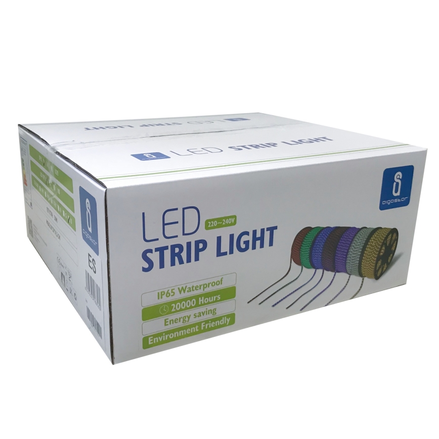 Aigostar - LED väliriba 50m LED/300W/230V sinine IP65