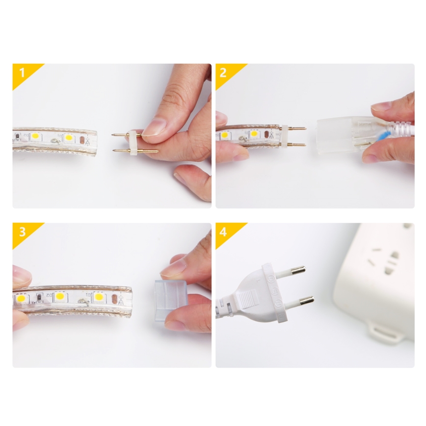 Aigostar - LED Väliriba 50m LED/350W/230V 6500K IP65