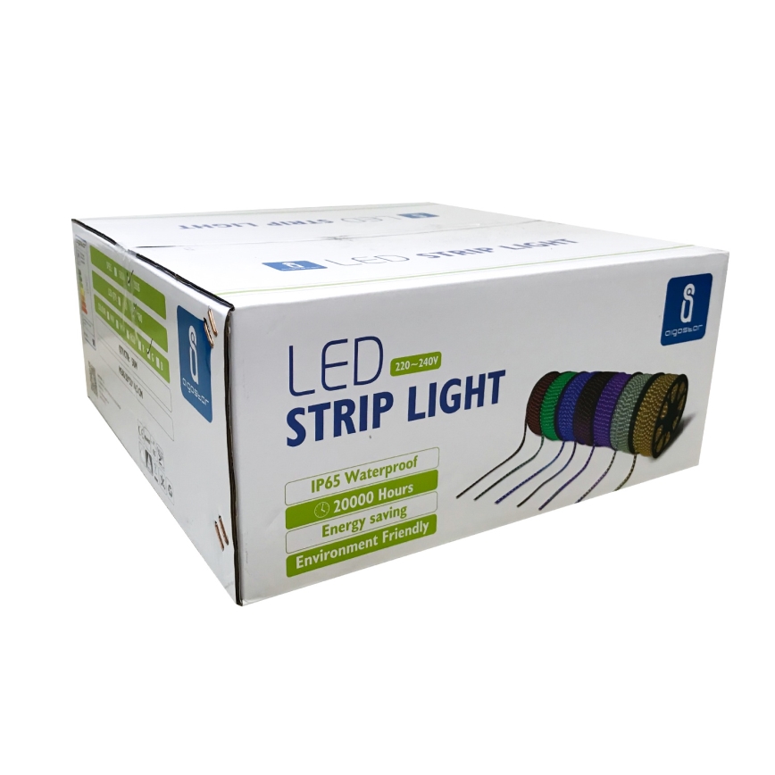 Aigostar - LED Väliriba 50m LED/350W/230V roheline IP65