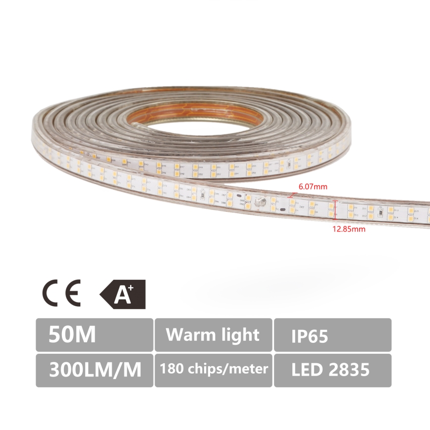 Aigostar - LED Väliriba 50m LED/400W/230V 6500K IP65