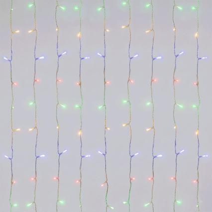 Aigostar - LED väliseks kasutamiseks mõeldud jõulukett 156xLED/8 funktsiooniga 4,2x1,2m IP44 mitmevärviline
