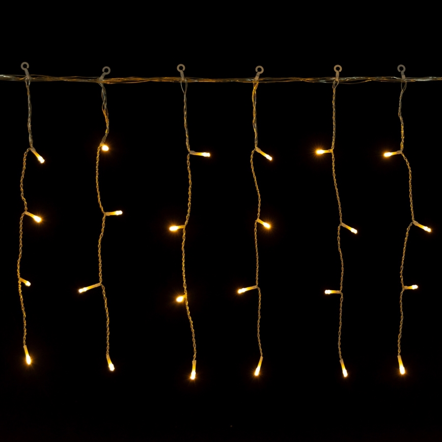 Aigostar - LED välisvalguskett 200xLED/8 funktsiooniga 10x0,4m IP44 soe valge