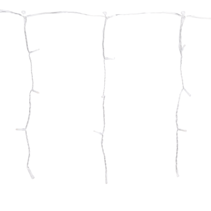 Aigostar - LED välisvalguskett 200xLED/8 funktsiooniga 10x0,4m IP44 soe valge