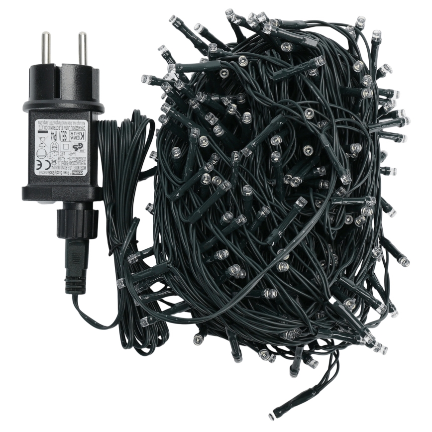 Aigostar - LED välisjõulutuled 200xLED/8 funktsiooni 20m IP44 külmvalge