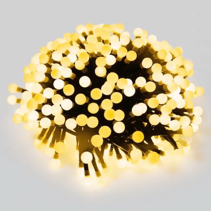 Aigostar - LED välistingimuste jõulukett 50xLED/8 funktsiooniga 8m IP44 soe valge