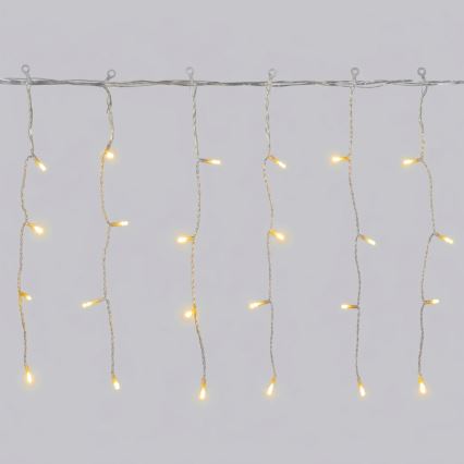 Aigostar - LED välistingimuste jõulutuled 300xLED/8 funktsiooni 18x0,4m IP44 soe valge
