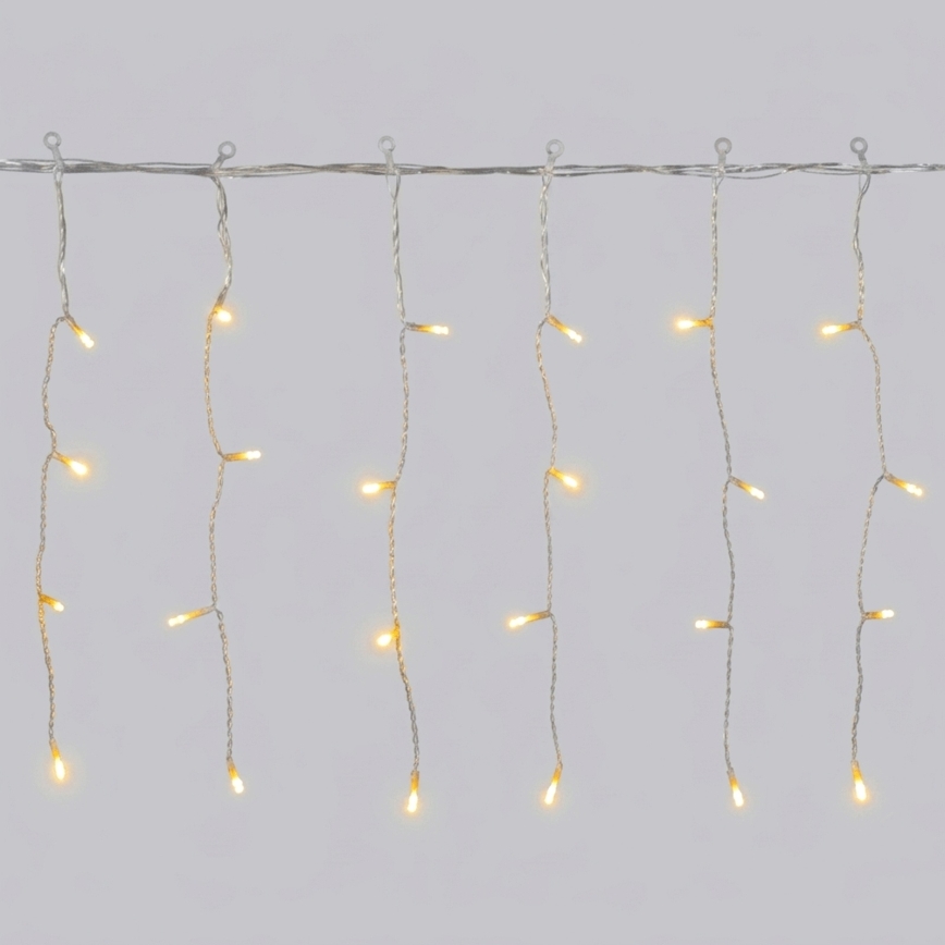 Aigostar - LED välistingimuste jõulutuled 300xLED/8 funktsiooni 18x0,4m IP44 soe valge