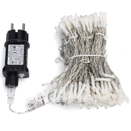 Aigostar - LED välistingimustes kasutatav jõulukett 234xLED/8 funktsiooni 1,2x1,8 m IP44 külmvalge