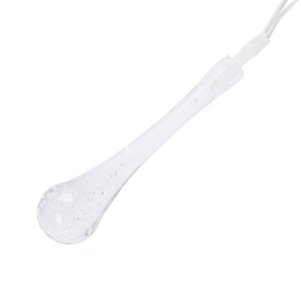 Aigostar - LED välisvalguskett 25xLED/8 funktsiooni 3xAA 2,5 m IP44 soe valge tilgad