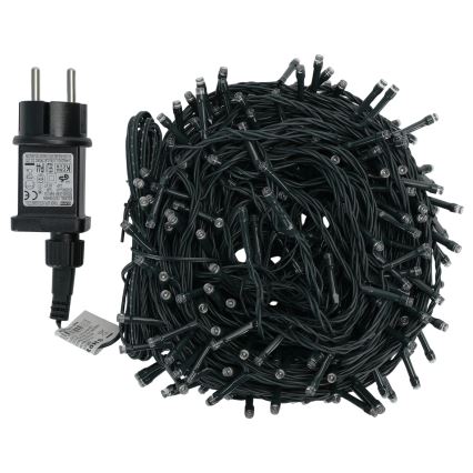 Aigostar - LED välisvalgustuse jõuluvalguskett 300×LED / 8 režiimi, 30 m, IP44, külmvalge