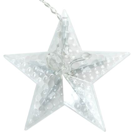 Aigostar - LED välistingimustes jõulukaunistuste rida 120xLED/6W/230V/8 režiimi 3x0,6m IP44 külmvalge + kaugjuhtimispult