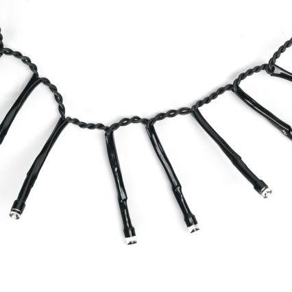 Aigostar - välitingimustesse mõeldud LED-jõulutuled 200xLED/8 funktsiooni 3xAA 5,3 m IP44 külmvalge