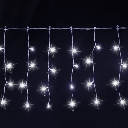 Aigostar - LED välistingimustes kasutatav jõulukett 200xLED 8x0,4m IP44 külmvalge
