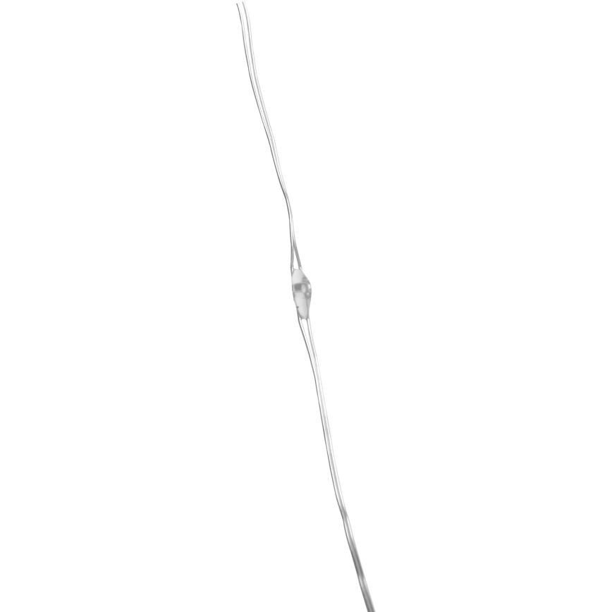 Aigostar - LED-valguskett välitingimustesse 150xLED/8 režiimi/3xAA 15,3 m IP44 külmvalge