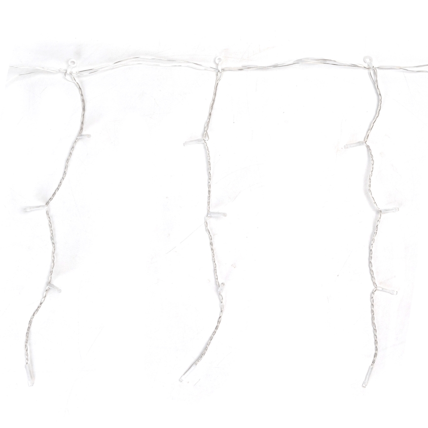 Aigostar - LED välisvalguskett 300xLED/8 funktsiooni 15x0,4 m IP44 külmvalge